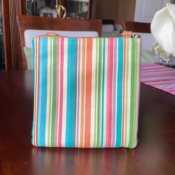 Fossil Multicolored Genuine Leather Crossbody Bag - Picture 3 of 4